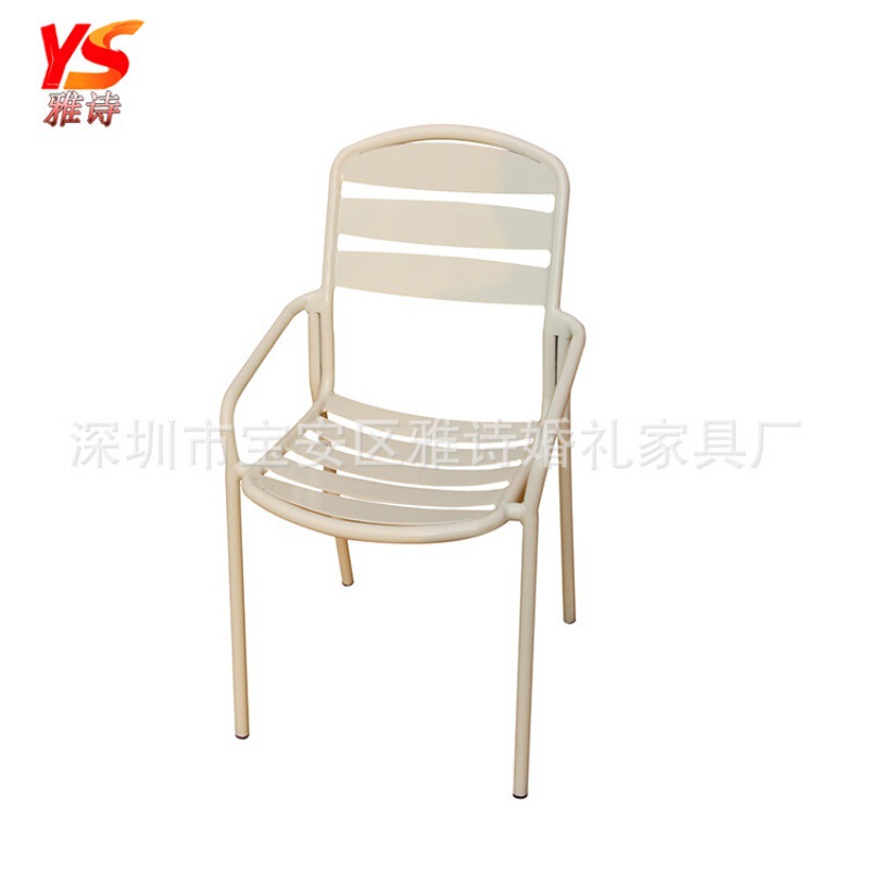 Dining room hotel backrest chair iron Vintage Bar Cafe leisure dining chair outdoor armrest Navy chair Dining room hotel backrest chair iron Vintage Bar Cafe leisure dining chair outdoor armrest Navy chair