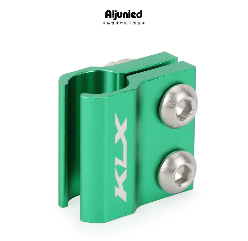 Suitable for Kawasaki KLX140 off-road motorcycle front hose clamp, oil pipe clamp, front pull-out connector adapter