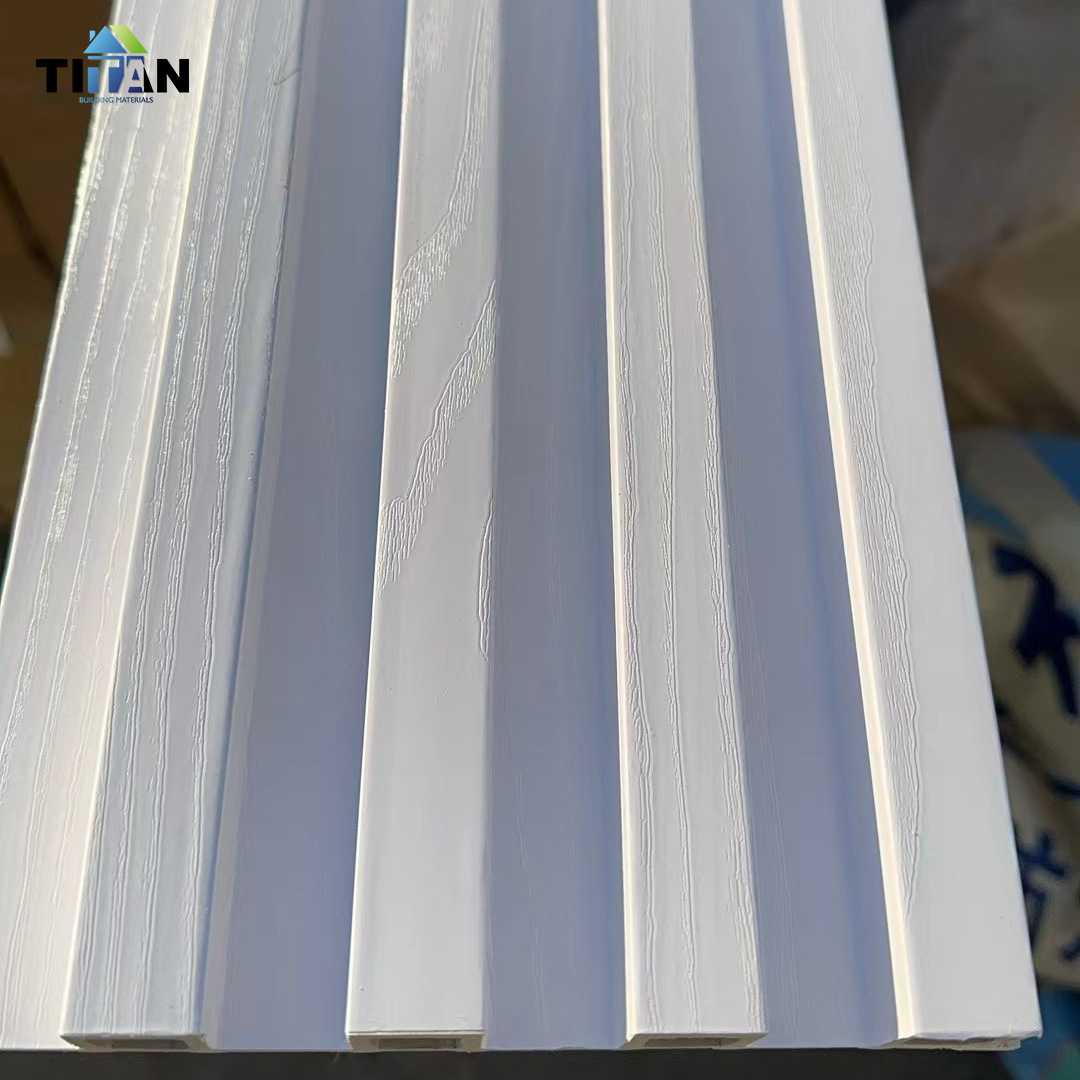 Tablero de la Gran Muralla coextruido de segunda generación WPC Material de madera y plástico Tablero de pared 218*26 Rejilla para exteriores