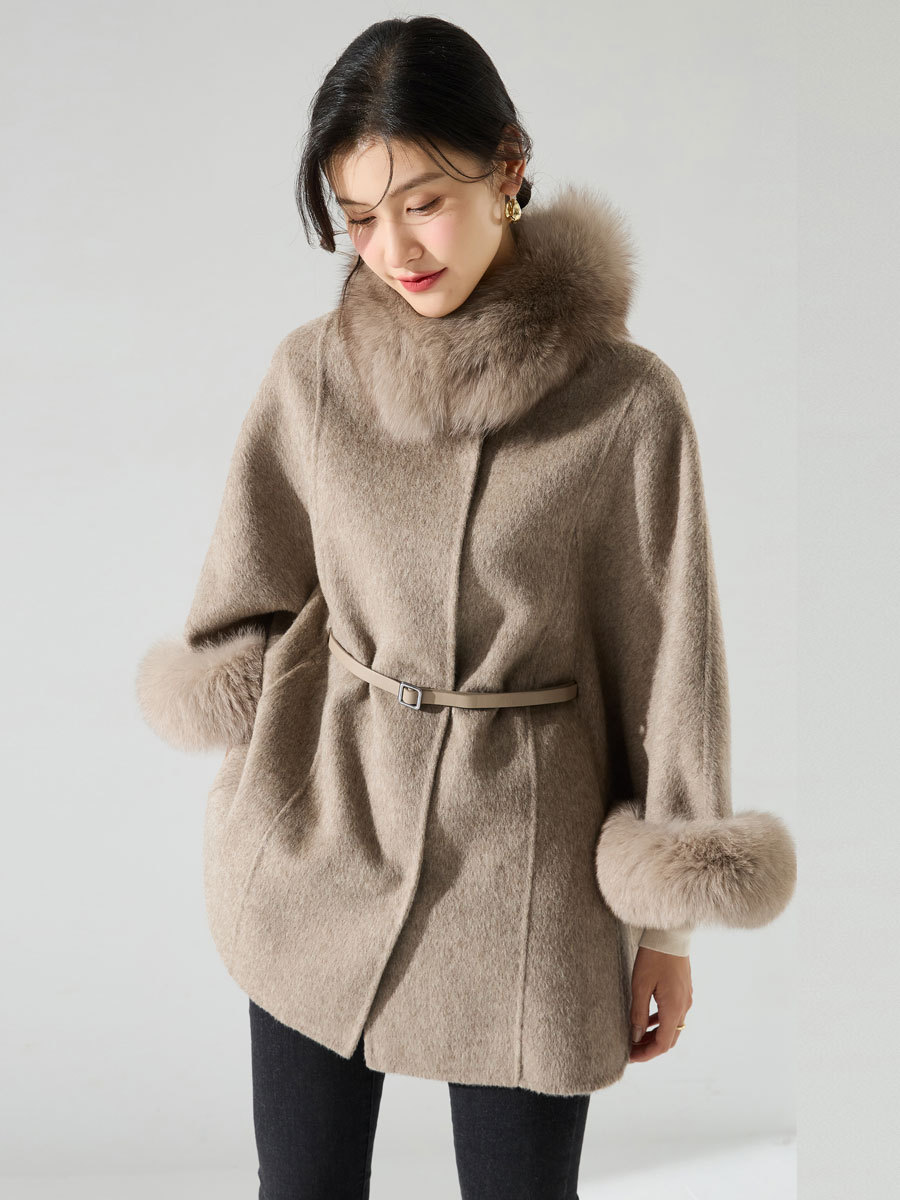Winter elegant trench coat