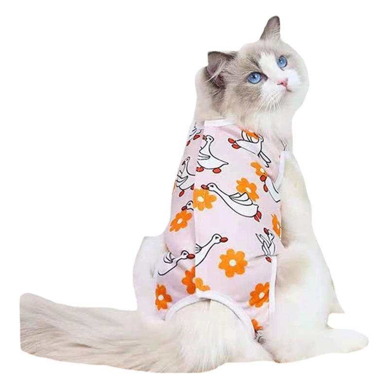 Одежда для кошек после операции от Amazon, антигрызучая и антилизательная, с возможностью нанесения рисунка, от производителя.
