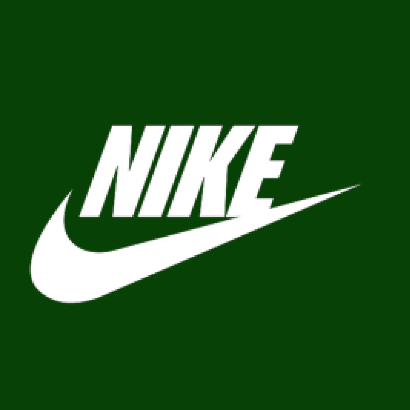 耐克大logo墨绿+挂绳 