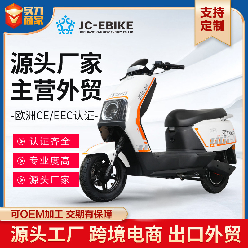 Foreign Trade Export New Adult Electric Motorcycle High Power Long Range Takeaway Battery Car High Speed Electric Motorcycle Manufacturer