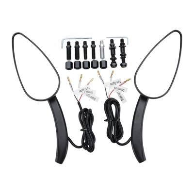 GOOFIT motorcycle rearview mirror rearview mirror modification accessories suitable for Universal off-road vehicle reflector