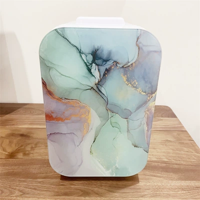 portable car refrigerator Soyuducular - color-tempered-glass-panel-8-l-single-core-us-gauge