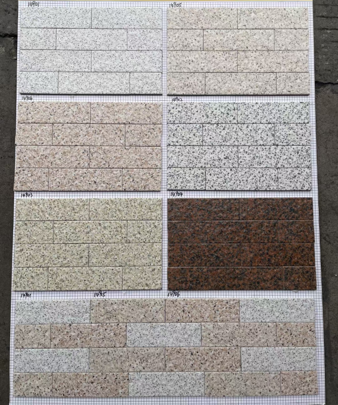 屋外の外壁のれんがの紙の皮のれんがの通体のれんがの釉薬の顔のれんがの農村の工事は家の別荘の壁のれんがの白いタイルを建てます。|undefined