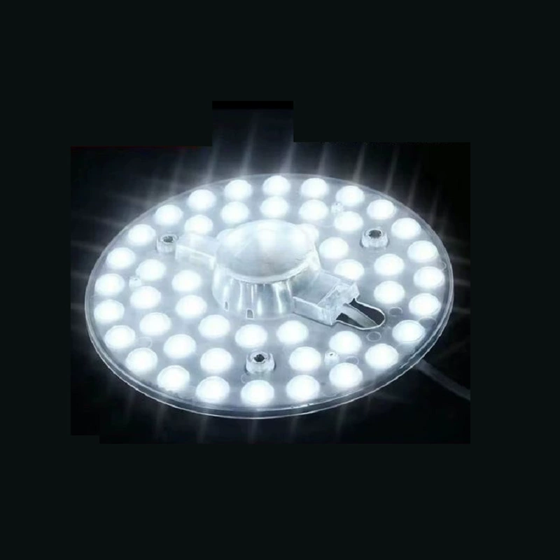 LED ceiling sensor light, sound and radar induction, 12–24 W, round and square panels