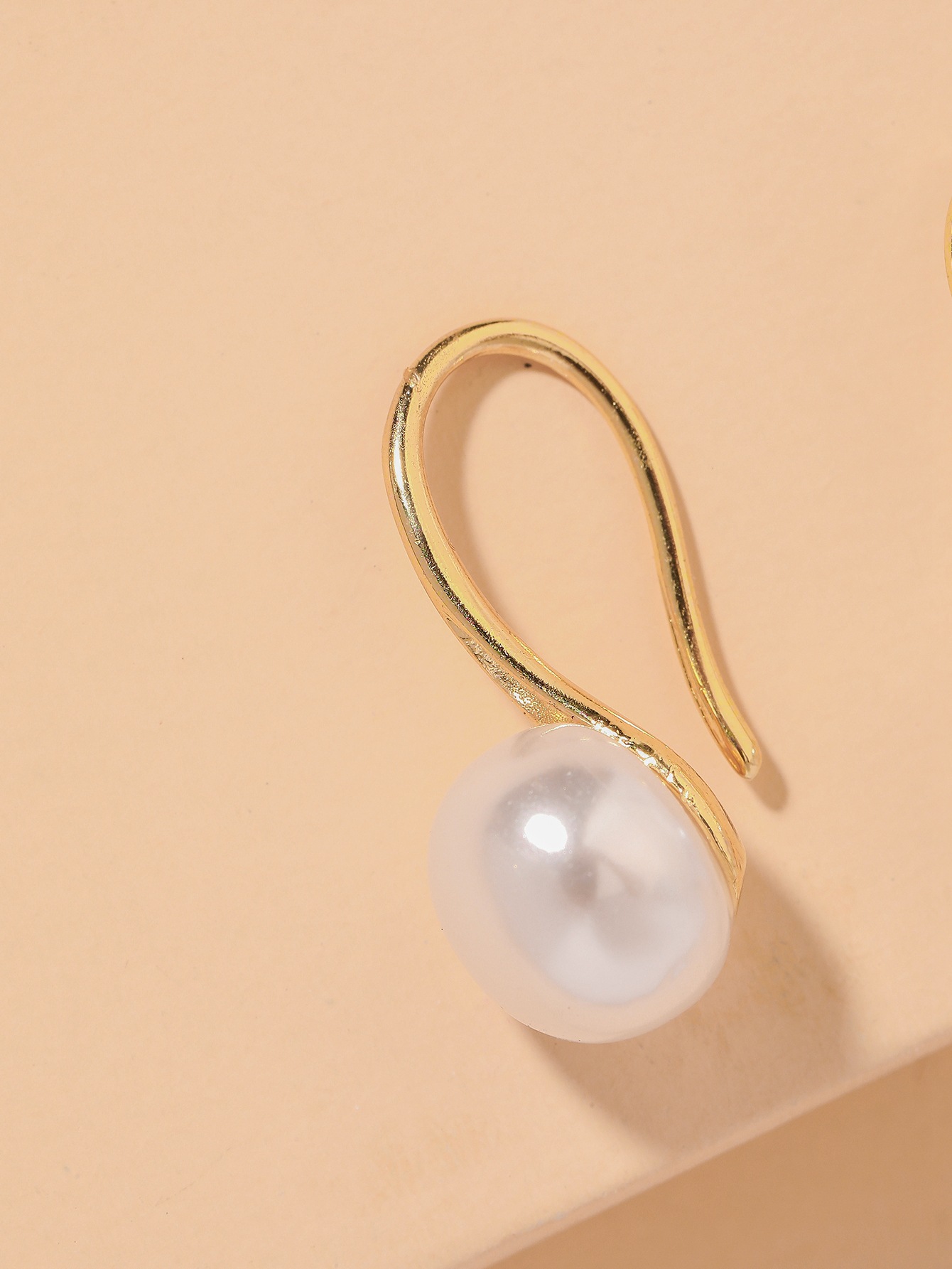 Fashion Pearl Artificial Gemstones Earrings display picture 5