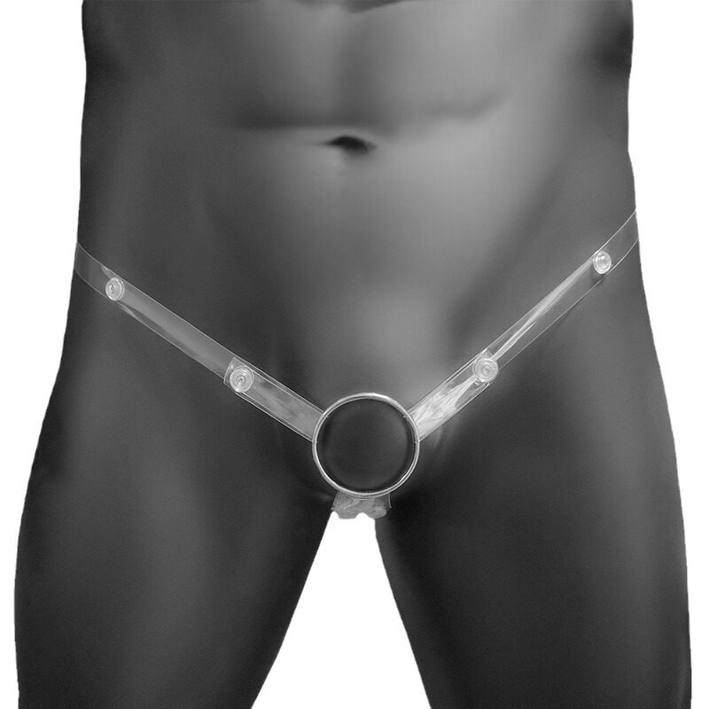 Fixed Belt Cb Lock, Transparent Auxiliary Belt, Chastity Lock, Waterproof, Anti-Shedding, Safe Check-Up, Men's Anti-Sagging Gay Type