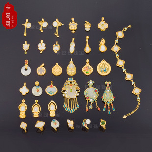 ��Ȼ�ŷ��� S925�y�Ƕ���������Ů����18K����ֱ�����l