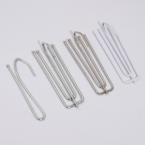 Curtain cloth with four-prong hook, household curtain hook, spray-painted four-prong hook, five-finger hook, stainless steel curtain hook