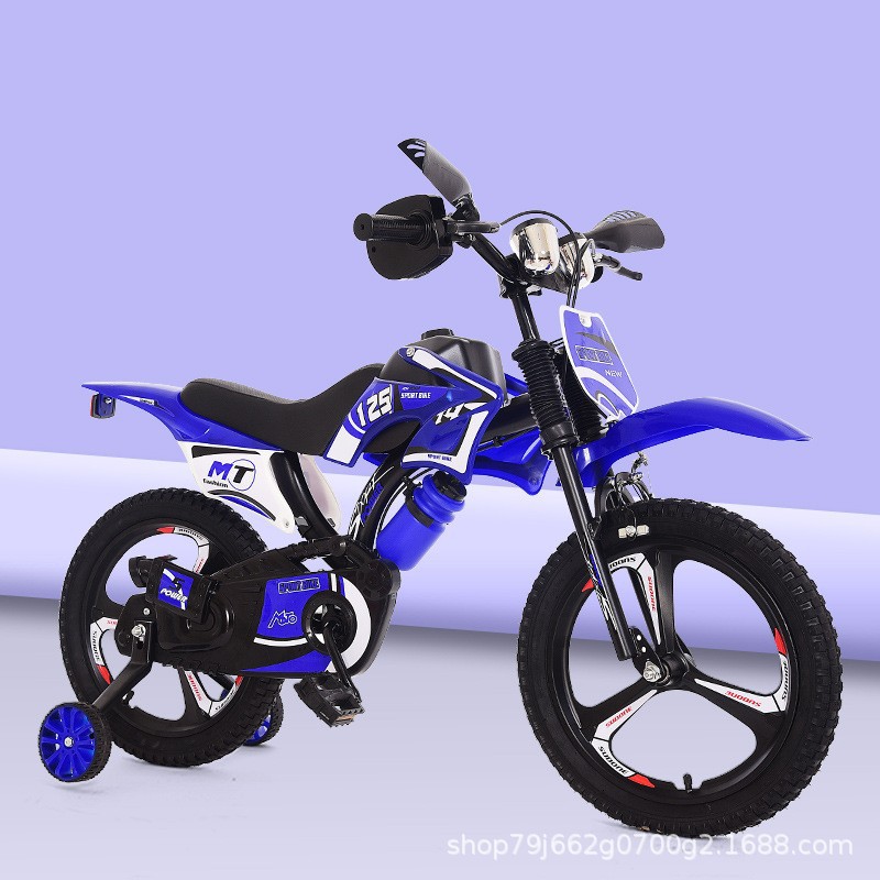 Bicicletas para niños de 2 - 5 años de edad, niños y niñas con ruedas auxiliares, bicicletas de juguete para niños