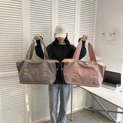 Wholesale factory travel bag for women, short-distance, large capacity, fashionable, lightweight, suitable for business trips, travel, sports, and fitness, with hand-pull luggage