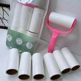 【好物推荐】粘尘纸粘毛纸60层清洁胶带衣物除尘纸宠物可撕式滚