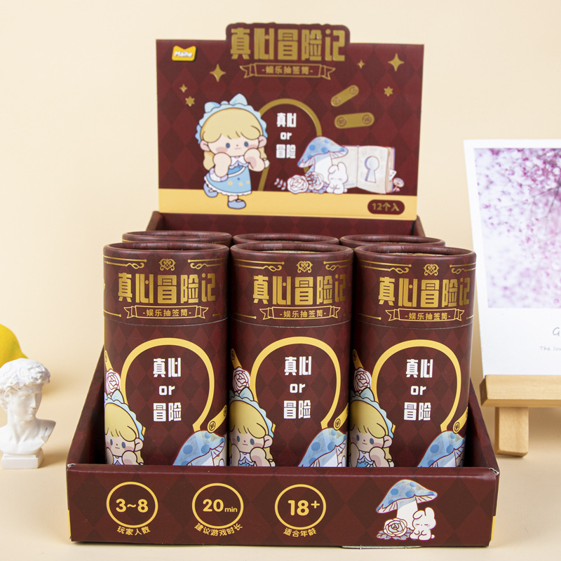 Creative Alice Cartoon Truth or Dare Game Party Scrambler Game Board Game Entertainment Wholesale Toys