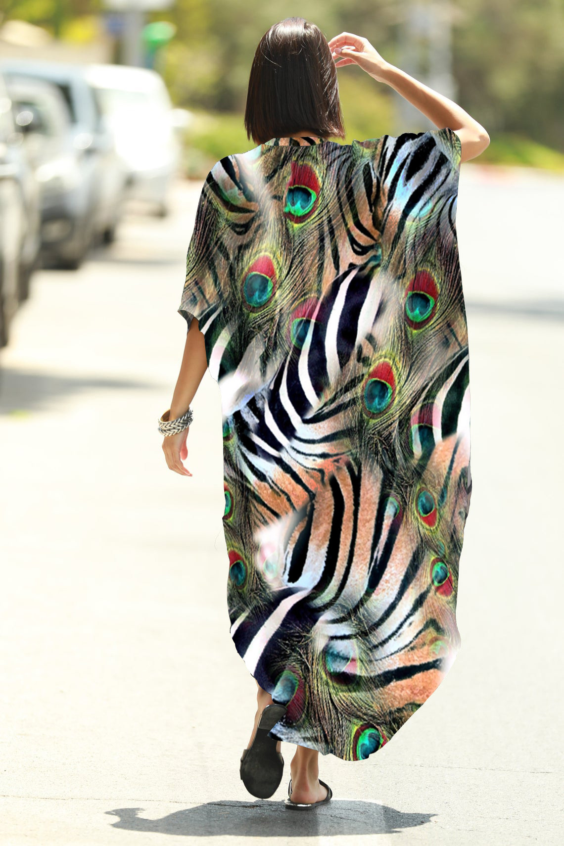 New Loose Large Size Vacation Robe Sun Protection Clothing Cardigan Beach Jacket Bikini Cover-up Swimsuit Blouse in Cover Ups