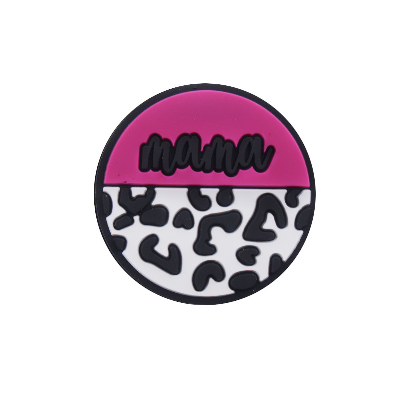 Productos creativos para bebés de bricolaje Dibujos animados Día de la madre MM joyería de silicona cadena de pezón molar dientes dientes accesorios de pulsera