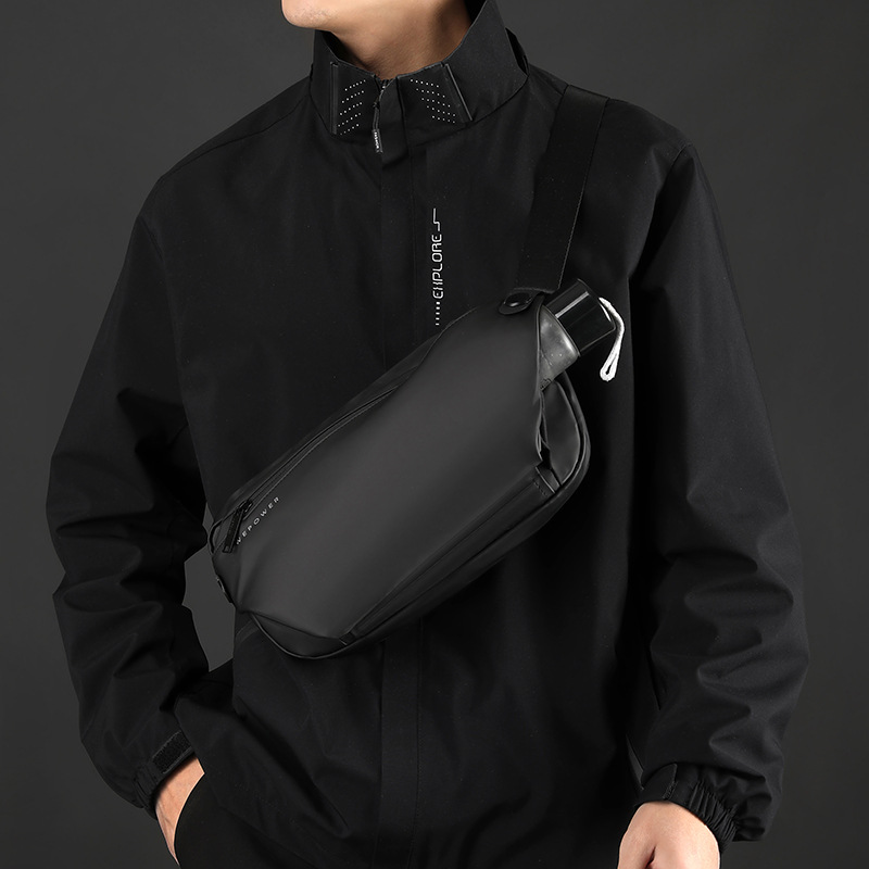 WEPOEWR nuevo ocio al aire libre de gran capacidad bolso pequeño cruzado bolso de mensajero de hombro para hombre bolso de pecho impermeable multifuncional