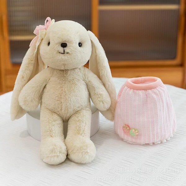 Cute plush rabbit