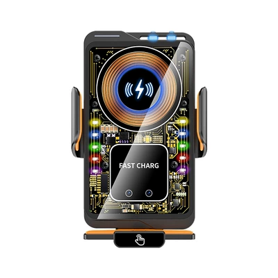 Phone Holder Multi-Functional Ambient Light | Car phone holder