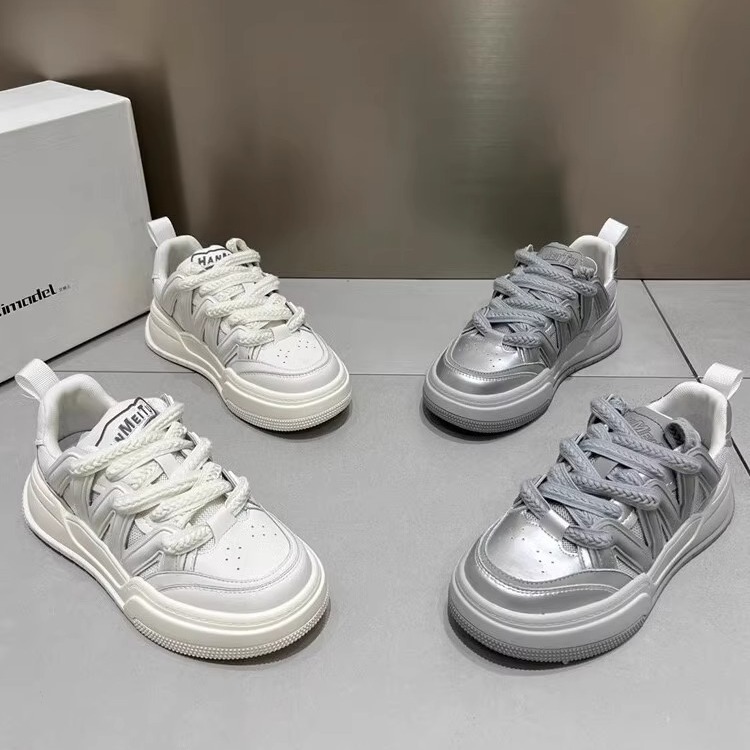 Versatile Women's Thick Soled Casual Sports Shoes For Spring_voghion.com