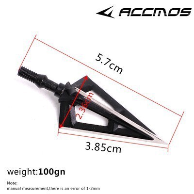 Black Widow Arrow Archery Equipment Outdoor Field Compound Recurve Bow Archery Arrow Threaded Three-Blade Arrow