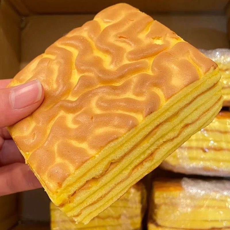 DIY タイガースキンケーキ 35 グラム/パック 2 個栄養価の高い朝食学生食事代替満腹感カジュアルペストリースナックドロップシッピング|undefined