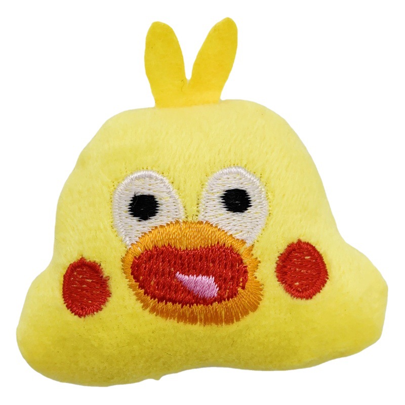 Cartoon animal plush toy doll cartoon shape cotton toy clothing accessories children's clothing holiday accessories wholesale