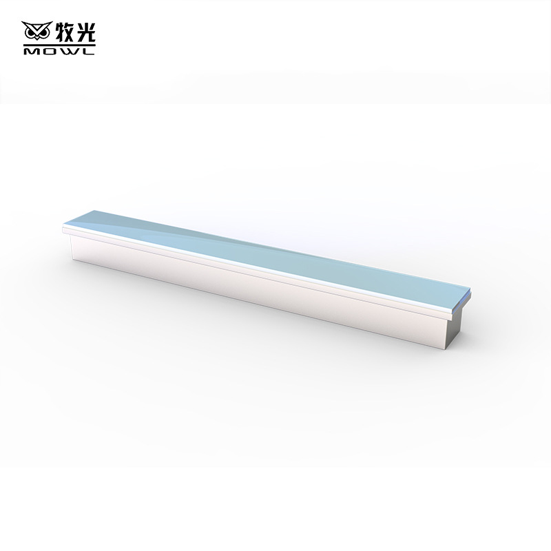 Azulejo de piso Strip Light Iluminación cuadrada luz de piso luminosa de inducción incrustada luz de tira enterrada luz lineal de acero inoxidable