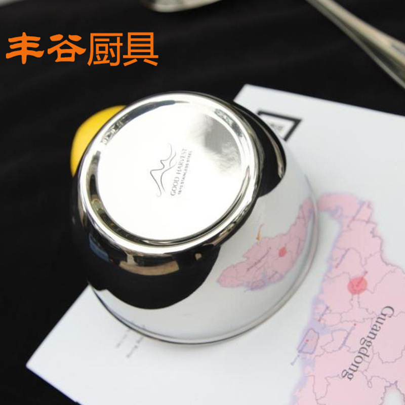 メーカー卸売り304ステンレス二重ボウル家庭用学校食堂児童スープボウル台所食器|undefined
