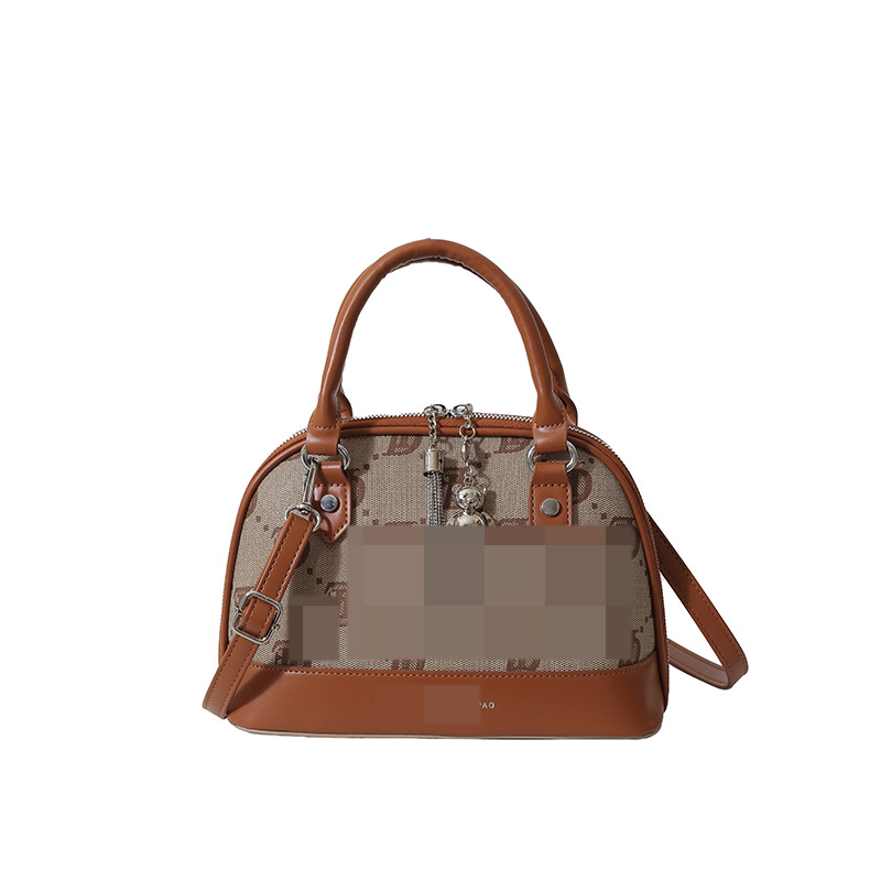 Bolsos transfronterizos nuevos bolsos de hombro para mujer Bolsos de mujer portátil de alta gama Bolsos diagonales retro casuales al por mayor