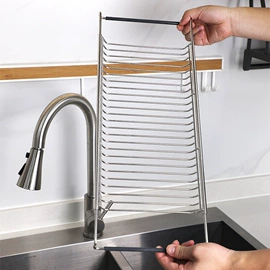 厨房置物架;沥水碗架;拉篮