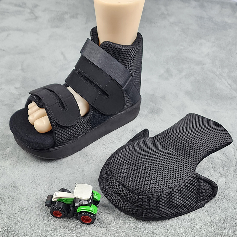 Zapatos de equilibrio, zapatos con fijación de tobillo, zapatos para alivio de presión delantera y trasera, zapatos para juanetes, zapatos para yeso, zapatos para fracturas de pie y tobillo, zapatos de protección.
