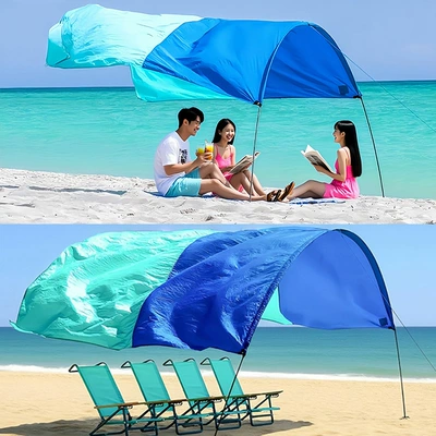 Avtomobil yan çətirləri – Beach Canopy Wind-Powered Seaside