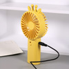 Handheld small fan can determine OGO creative gift USB charging fan advertising promotion activities opening gifts