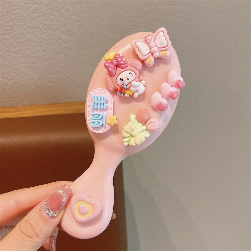 Pein de masaje de cojín de aire para niños Sanliogou niñas pequeñas no lastimas pein de cabello doméstico niñas pein de bolsa de aire esponjosa alta cráneo image 13