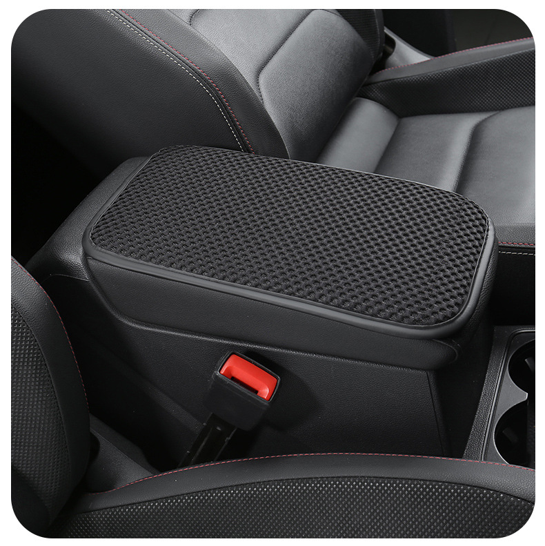 Car Universal Armrest Box Pad Massage Net Dustproof and Wear-Resistant Armrest Box Storage Bag Cross-Border E-Commerce Best-Selling Model Xiyin