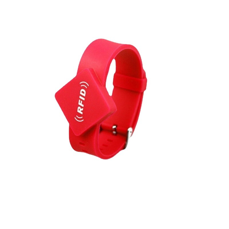 Rfid Sensor Silicone Wristband, Hand Tag Available for Sauna, Bathing and Playground, High Radio Frequency Identification Bracelet Wristband