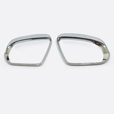 mirror cover protection, Şüşə kənarı xromları/moldingləri - 16-21-glc-rearview-mirror-rain-eyebrow-silver-plating-paste-type