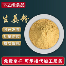 脱水生姜粉老姜粉干薑粉 生姜茶 烧烤调味生姜粉散装现货供应批发