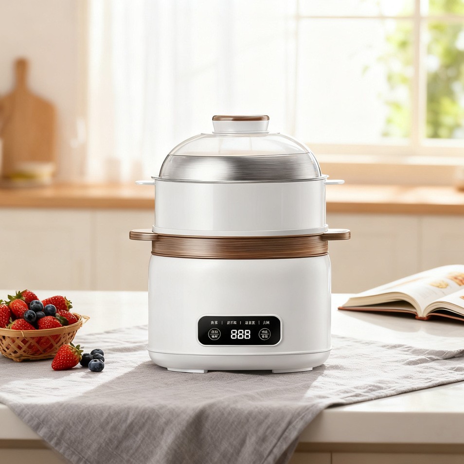 2L Intelligent Electric Cooking Pot Large Capacity Electric Hot Pot Home Dormitory Noodle Cooker Customizable Sugar Reduction Rice Cooker