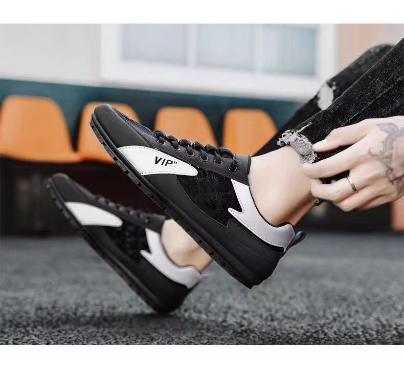 Baskets décontractées polyvalentes pour homme slip-on_voghion.com