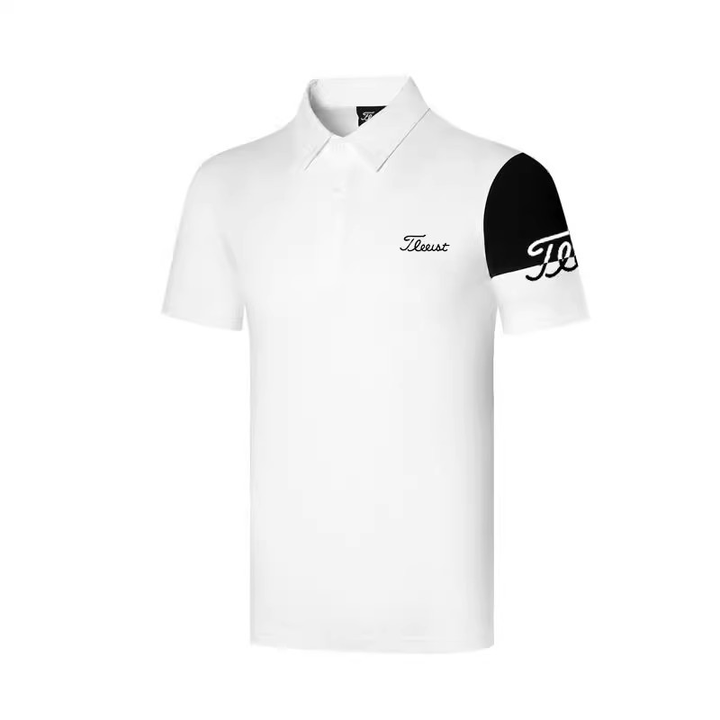 Golf Polo Shirt Men's Summer Quick-drying Short-sleeved Men's Sports Jersey Golf Men's Top Men's T-shirt Clothing Men's