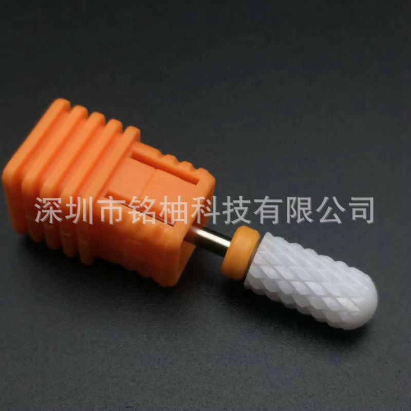 Esmalte de uñas cabeza redonda cilíndrica cabeza de molienda rápida polaco removedor de esmalte de uñas diamante esmalte de uñas accesorios de la máquina de pulir