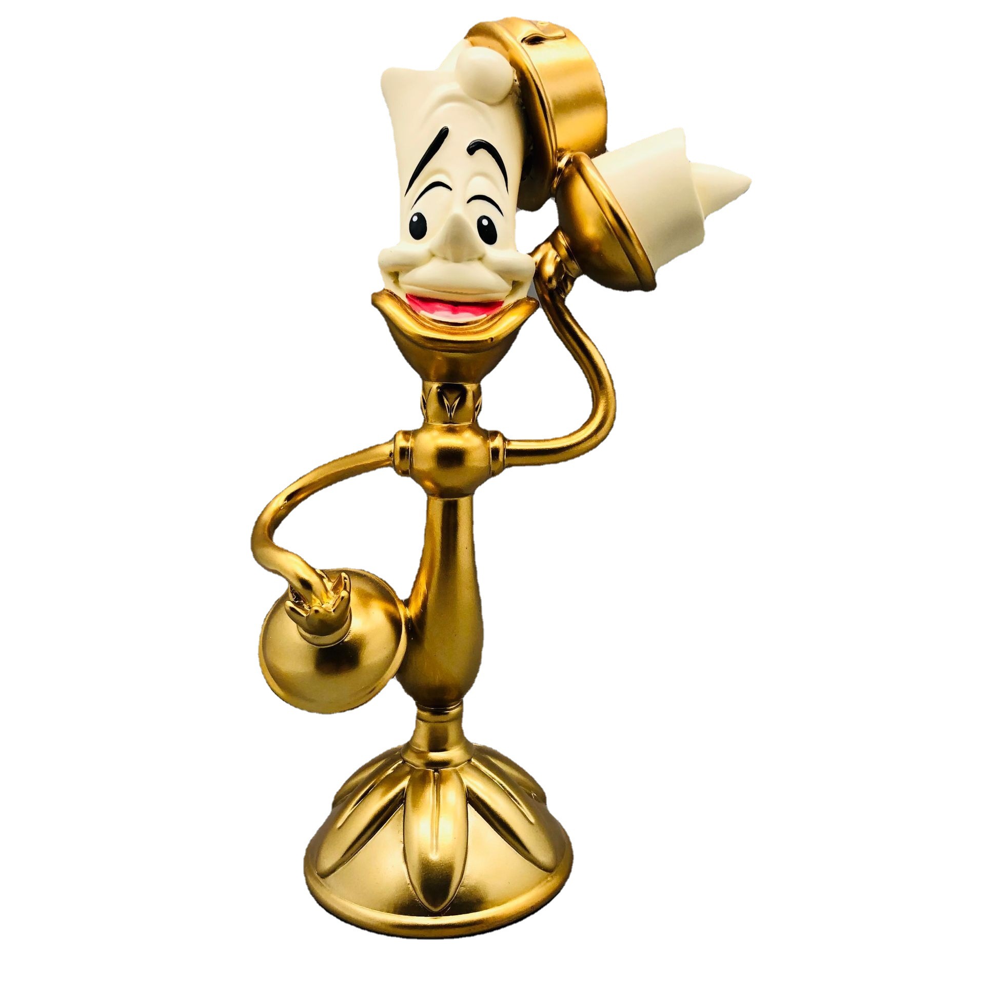 Belleza y Bestia Candelabro Lumia titular de la vela decoración despertador reloj de mesa decoración lámpara de mesa GE Shihua colección de relojes de péndulo