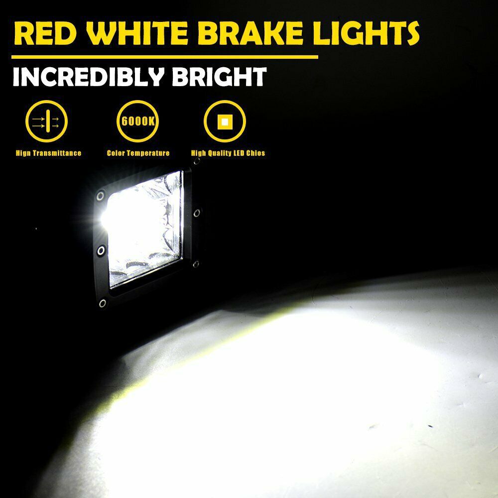 Auto LED 4 pulgadas 39w mantenimiento techo todoterreno pequeño cuadrado iluminación de motocicleta lámpara de ingeniería