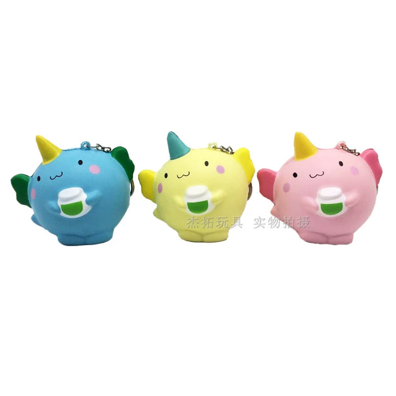 Polyurethane cartoon squish, toy, anti-stress