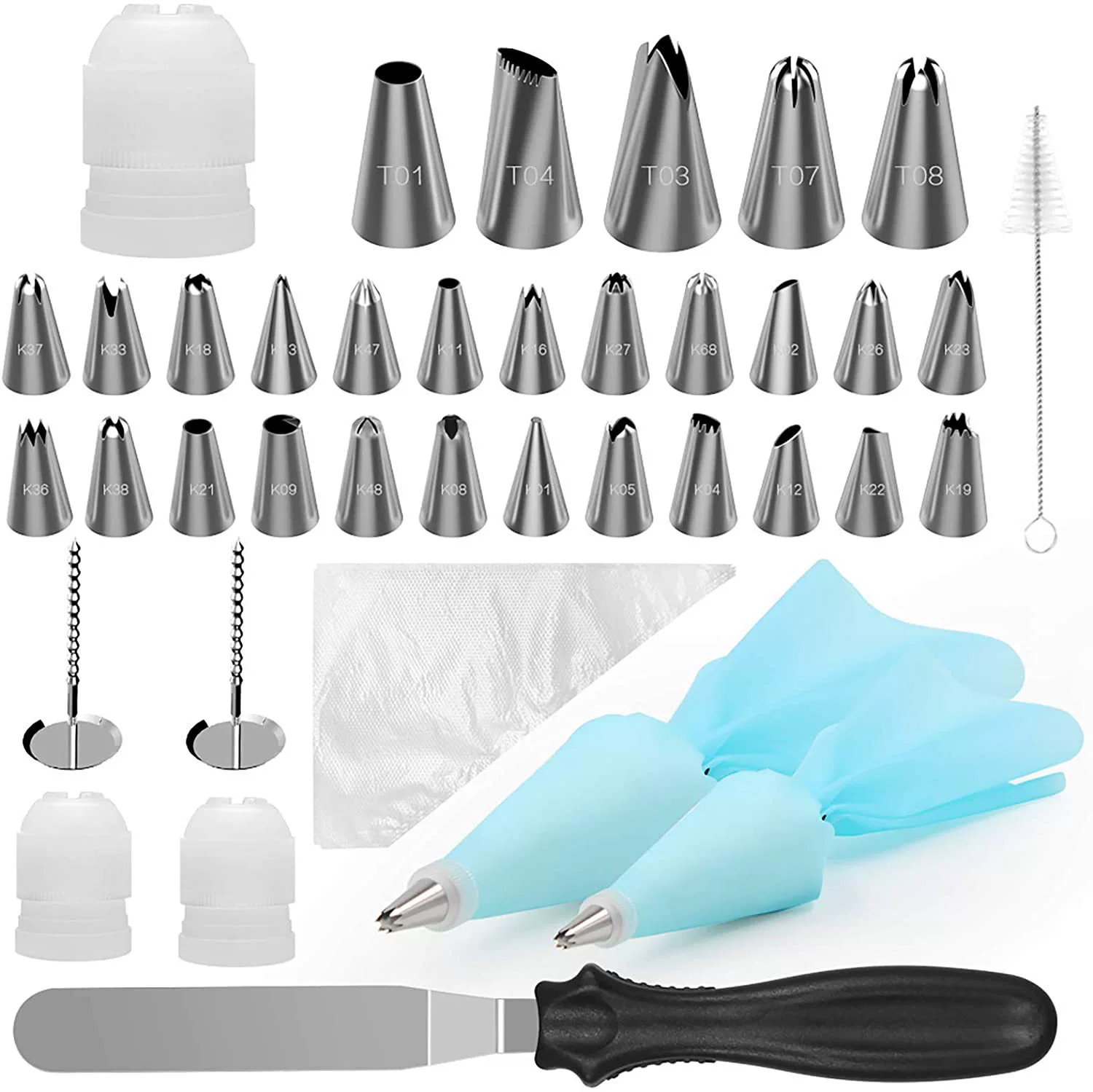 24 -head decorative mouth set decorator set box stainless steel decorative mouth set cake decorative mouth set