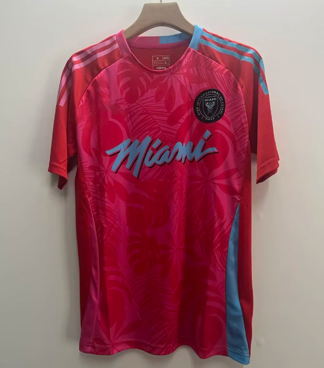 2526 Camiseta de fútbol de Miami Camiseta tailandesa Camiseta de entrenamiento Camiseta de edición especial Camiseta de manga corta para adultos