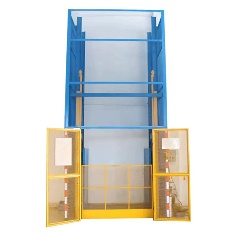 Подъемный грузовой лифт Простая заводская электрическая подъемная платформа Подъемный грузовой лифт